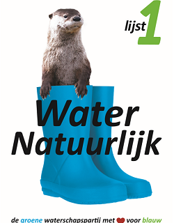 Verkiezingsposter Water Natuurlijk Groot Salland