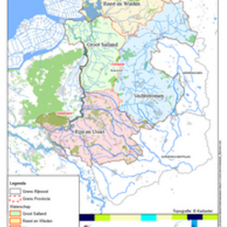 Water Natuurlijk Groot Salland- Kaart waterbeheerplan Waterschap Groot Salland