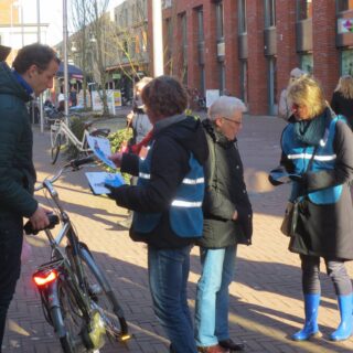 Water Natuurlijk Groot Salland op campagne in Zwolle Zuid.