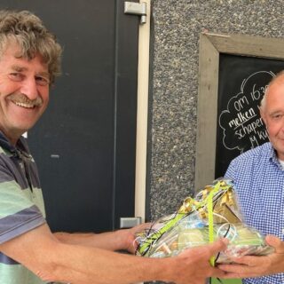 Obe Brandsma en Albert Smit