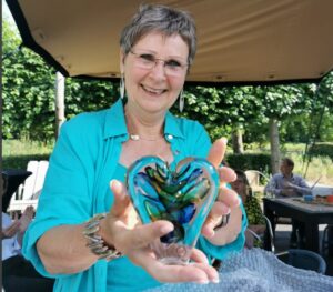 Het groen-blauwe hart van Marion Wichard 