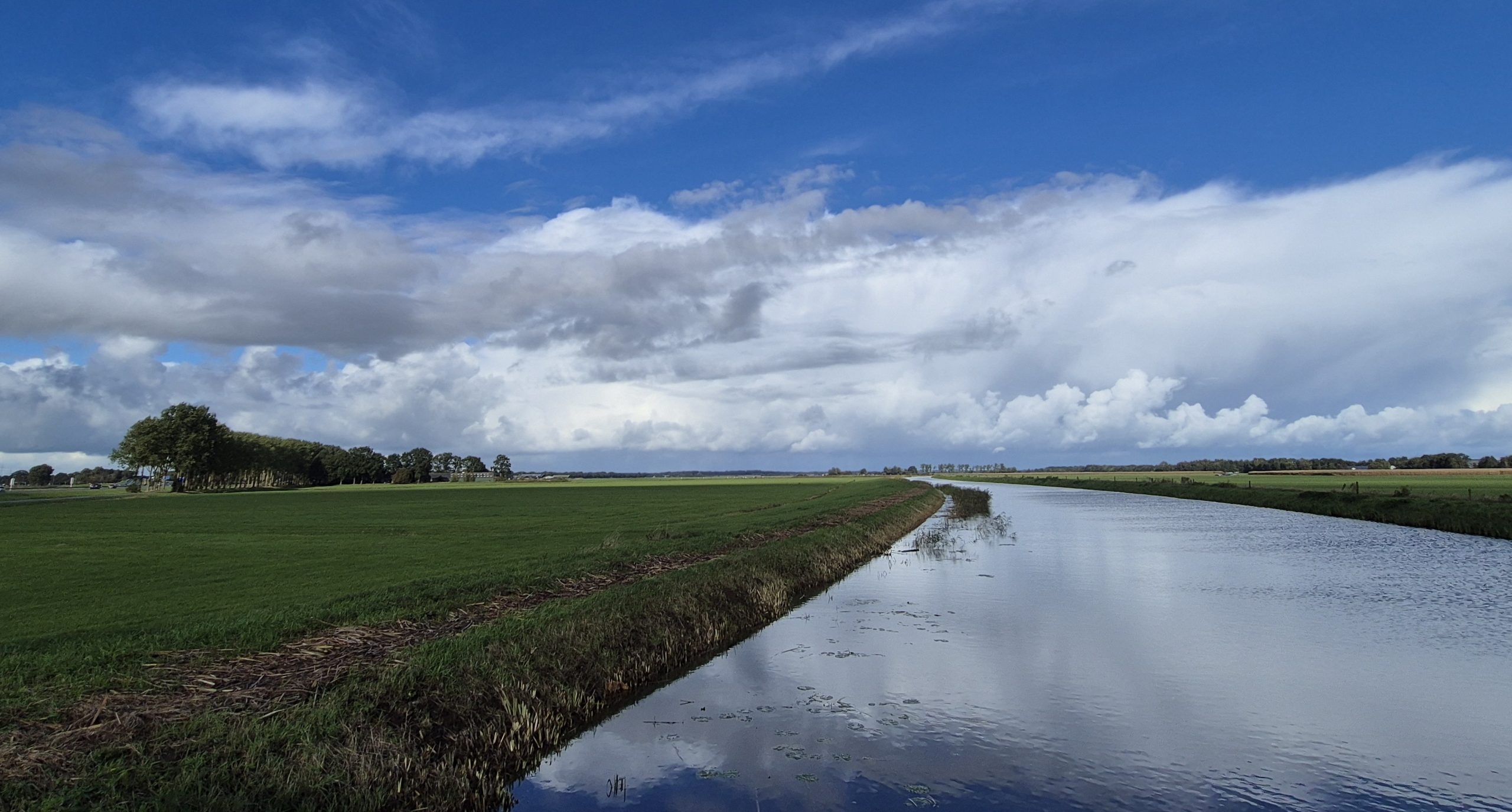 Het terrein waar Industrieterrein IV in Meppel is gepland.