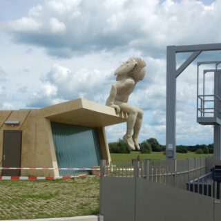 In God We Trust van de Spacecowboys bij de IJsselbiënnale 2017.