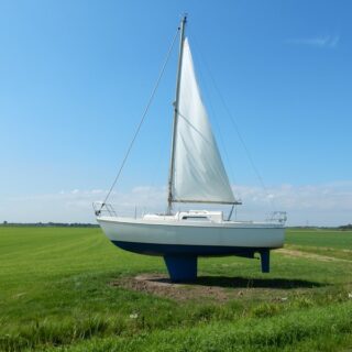 Hoog en droog van Maze de Boer bij de IJsselbiënnale 2017.