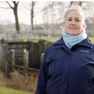 Amke Vrielink bij Vechterweerd