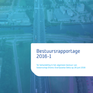 Bestuursrapportage Waterschap Drents Overijsselse Delta