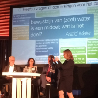 Deelsessie over zoetwater op Deltacongres