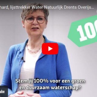 lijsttrekkersfilmpje Marion Wichard, Water Natuurlijk Drents Overijsselse Delta