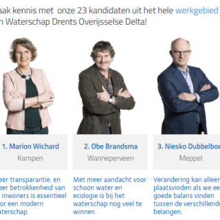 kandidatenlijst Water Natuurlijk Drents Overijsselse Delta