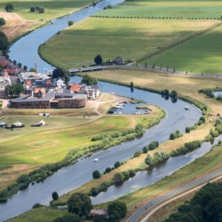 de meanderende Vecht bij Dalfsen